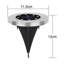 Solar Powered LED Garden Lights (4 Pc)