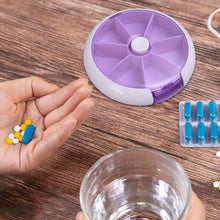 Cute 7-Day Pill Box Dispenser – Portable 7-Grid Medicine Organizer (1 Pc)