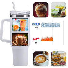 White Extra Large Insulated Travel Mug, Tumbler (1200ML - 1 Pc)