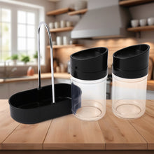 Clear Plastic Jar Set