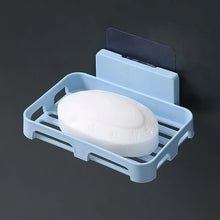 Bathroom & Kitchen Soap Holder: Self-Adhesive ,Sabudani (Plastic Box)