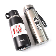 Stainless Steel Vacuum Insulated Water Bottle – 900ML Approx, Leak-Proof, Wide Mouth with Hanging Strap (Mix Color)