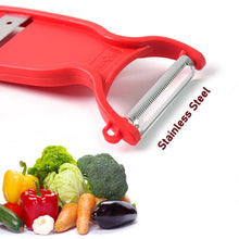 Supermom Swiss 2-in-1 Slicer & Peeler with Ultra Sharp Stainless Steel Blades