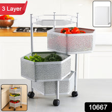 Multipurpose Storage Trolley