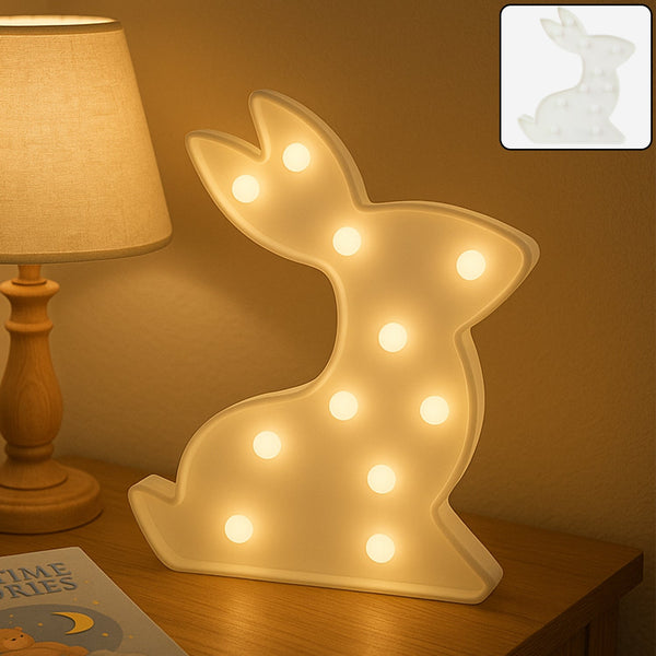 Rabbit Shaped LED Decorative Night Light