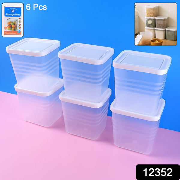  Transparent Food Storage Box 